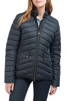 Barbour Stretch Cavalry Quilted Jacket Dk Navy/Dk Navy Marl at Nordstrom, Us