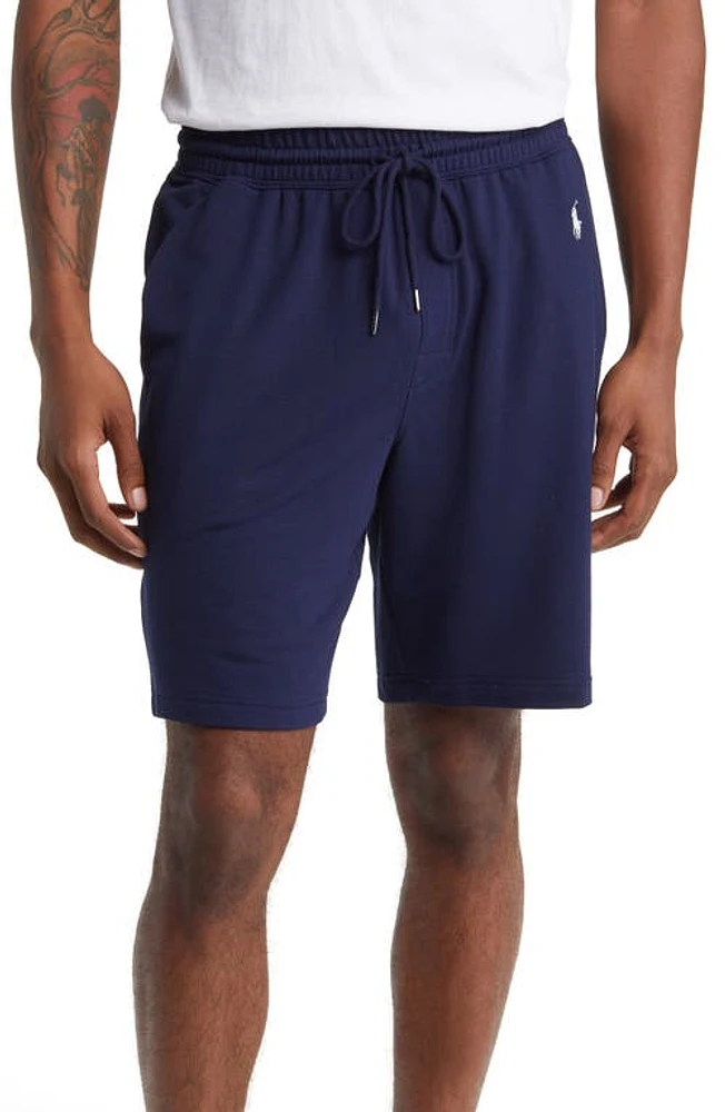 Polo Ralph Lauren Drawstring Pajama Shorts Cruise Navy at Nordstrom,