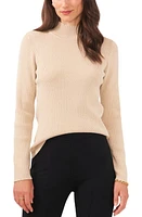 Chaus Metallic Turtleneck Sweater Gold Lurex at Nordstrom,