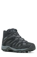 Merrell Alverstone 2 Mid Waterproof Hiking Boot Black/Granite at Nordstrom,