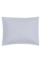 Matouk Matteo Quilted Sham in Azure at Nordstrom