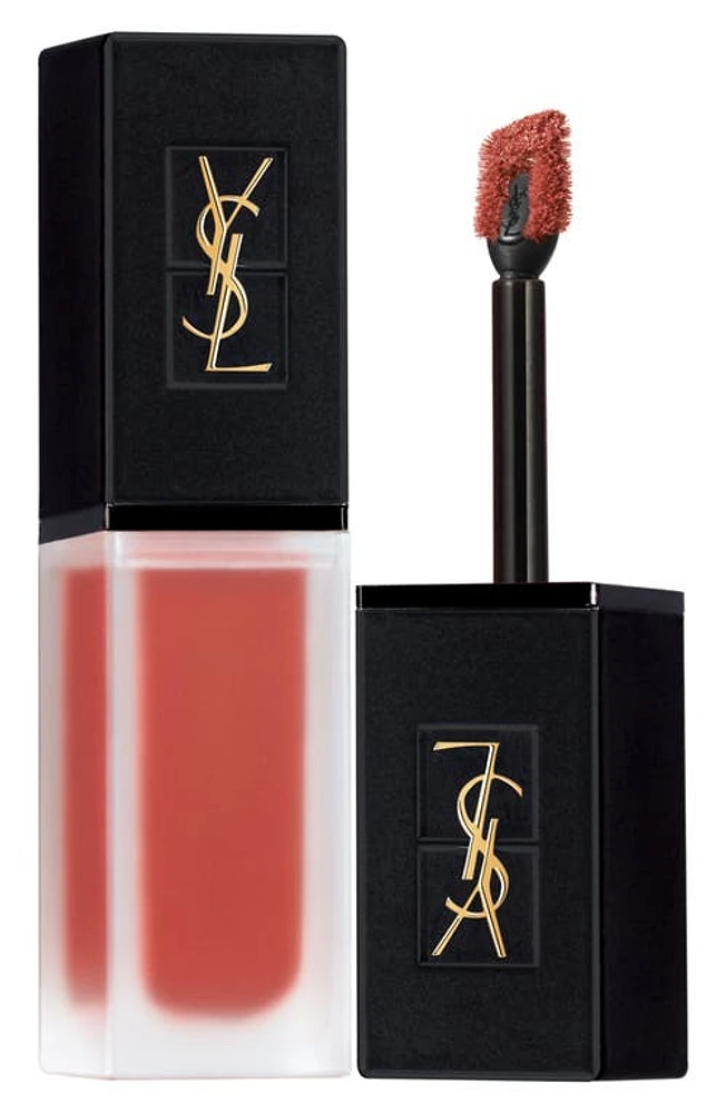 Yves Saint Laurent Tatouage Couture Velvet Cream Matte Liquid Lipstick in 216 Nude Emblem at Nordstrom