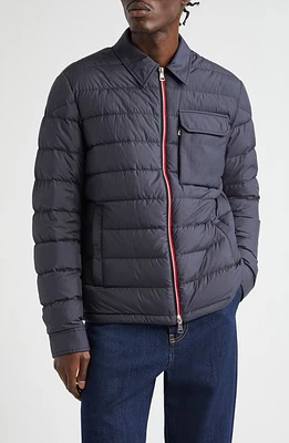 Moncler Fazzon Down Jacket Blue at Nordstrom,