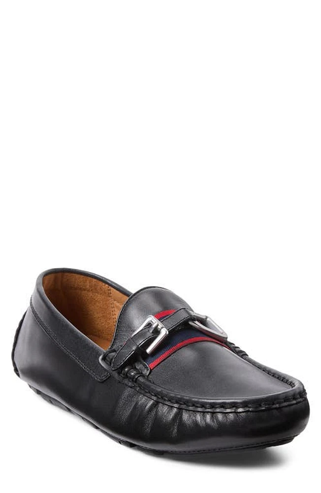 Polo Ralph Lauren Anders Buckle Bit Loafer Black at Nordstrom,