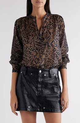 Isabel Marant Étoile Maria Abstract Print Cotton Button-Up Shirt at Nordstrom, Us