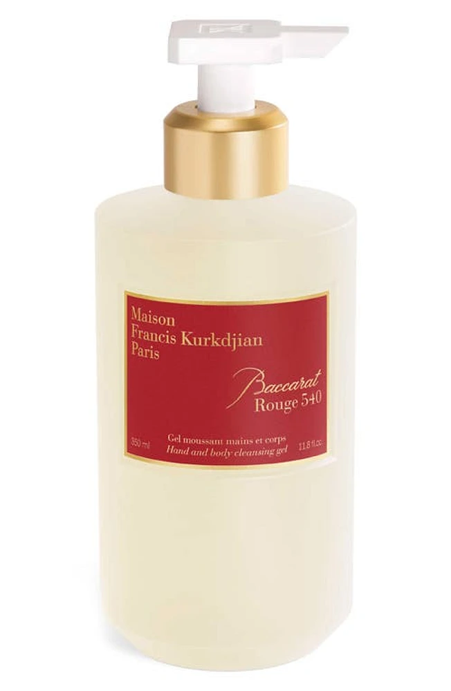 Maison Francis Kurkdjian Baccarat Rouge 540 Hand & Body Cleansing Gel at Nordstrom, Size 11.8 Oz