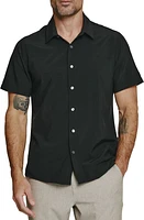 7 Diamonds Siena Solid Short Sleeve Performance Button-Up Shirt at Nordstrom,