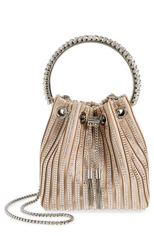 Jimmy Choo Bon Bon Embellished Pouch in Macaroon Mix at Nordstrom