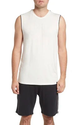 BEDFELLOW Men's Sleep Tank in Whisper White at Nordstrom