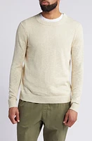 Treasure & Bond Linen Cotton Crewneck Sweater at Nordstrom,