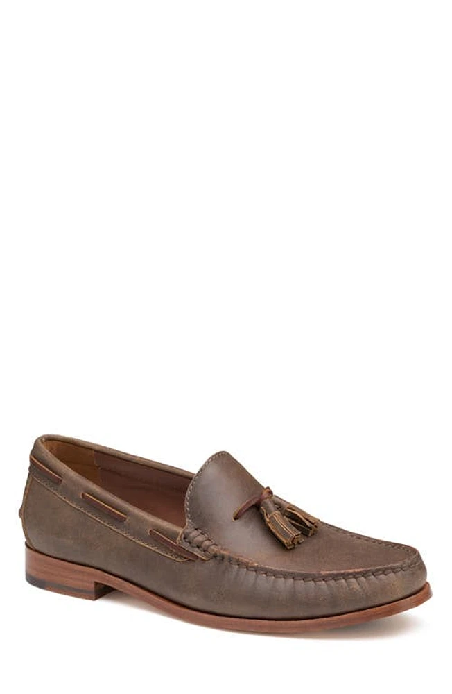 Johnston & Murphy COLLECTION Baldwin Tassel Loafer Brown American Full Grain at Nordstrom,