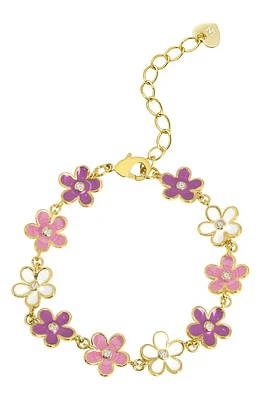 Lily Nily Kids' Floral Link Bracelet in Multi at Nordstrom