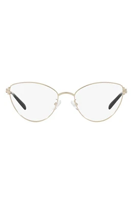 Tory Burch 53mm Cat Eye Optical Glasses in Gold at Nordstrom