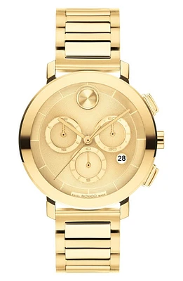 Movado Bold Evolution 2.0 Chronograph Bracelet Watch in Gold at Nordstrom