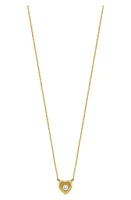 Bony Levy Kids' 18K Gold Diamond Heart Pendant Necklace in 18K Yellow Gold at Nordstrom, Size 15