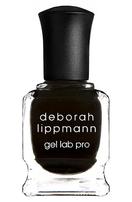 Deborah Lippmann Gel Lab Pro Nail Color in Fade To Black/Crème at Nordstrom