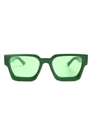 Wisdom Frame 6 53mm Square Sunglasses in Green at Nordstrom