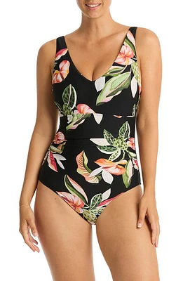 Sea Level Sundown One-Piece Swimsuit Black at Nordstrom, Us