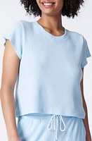 PJ Salvage Sunshine Fields Waffle Knit T-Shirt at Nordstrom,