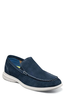 Florsheim Hamptons Moc Toe Loafer Navy at Nordstrom,