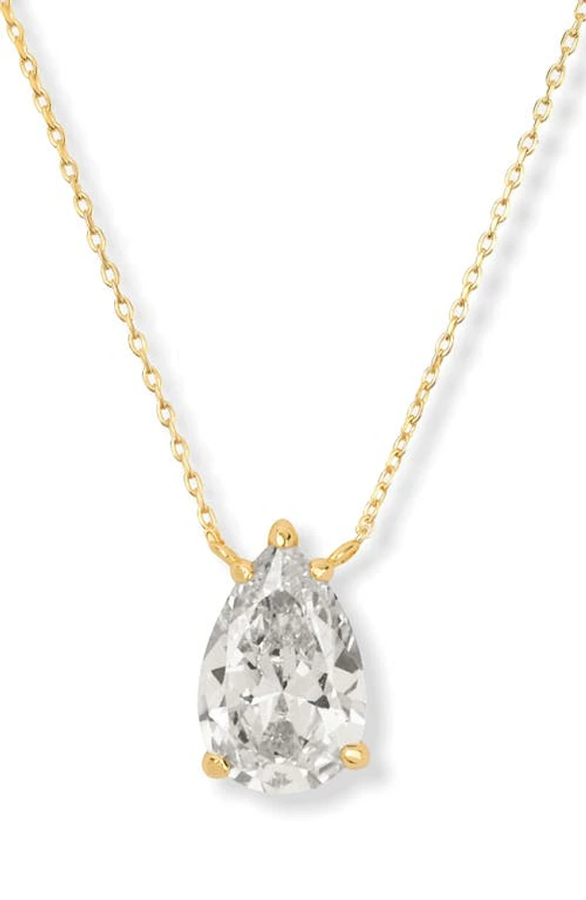 Melinda Maria Are You Jealous Pendant Necklace in Gold/White Diamonette at Nordstrom