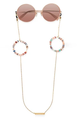 FRAME CHAIN Candy Pop Eyeglass Chain in Nude/18K Yellow Gold at Nordstrom