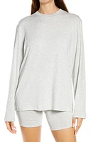 SKIMS Boyfriend Long Sleeve T-Shirt at Nordstrom,