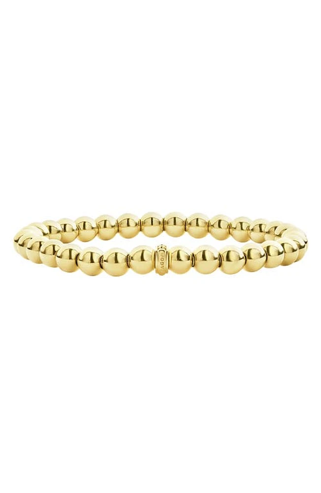 LAGOS Caviar Gold Ball Stretch Bracelet at Nordstrom