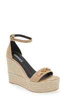 Versace Medusa '95 Espadrille Wedge Sandal Gold at Nordstrom,