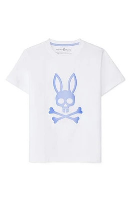 Psycho Bunny Kids' Norwood Graphic T-Shirt White at