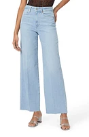 PAIGE Anessa Raw Hem Wide Leg Jeans Martini at Nordstrom,