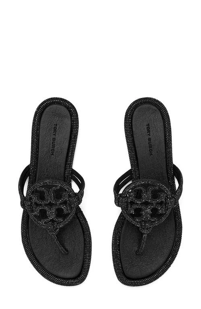 Tory Burch Miller Knotted Pavé Sandal at Nordstrom,