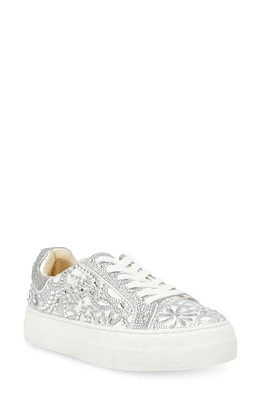 Betsey Johnson Reily Sneaker White at Nordstrom,