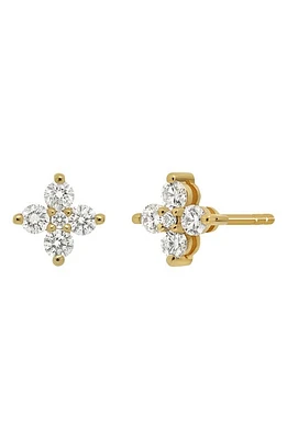 Bony Levy Rita Diamond Cluster Stud Earrings in 18K Yellow Gold at Nordstrom