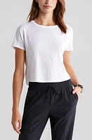 zella Spark Boxy Slub T-Shirt at Nordstrom,