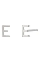 BYCHARI Initial Stud Earrings in 14K Gold-E at Nordstrom