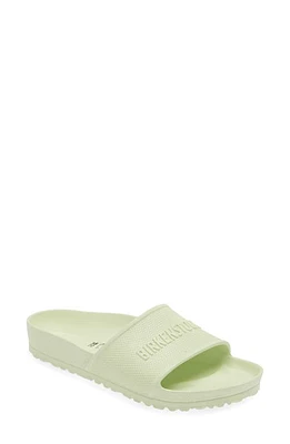 Birkenstock Gender Inclusive Barbados Slide Sandal Faded Lime at Nordstrom,