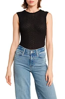 FRAME Sleeveless Mesh Top at Nordstrom,