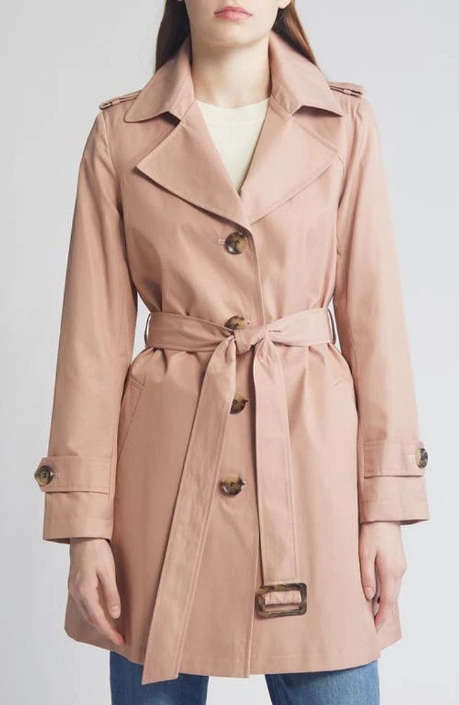 Sam Edelman Buckle Belt Trench Coat at Nordstrom,