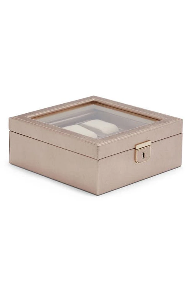 WOLF Palermo 6-Piece Watch Box in Rose Gold at Nordstrom