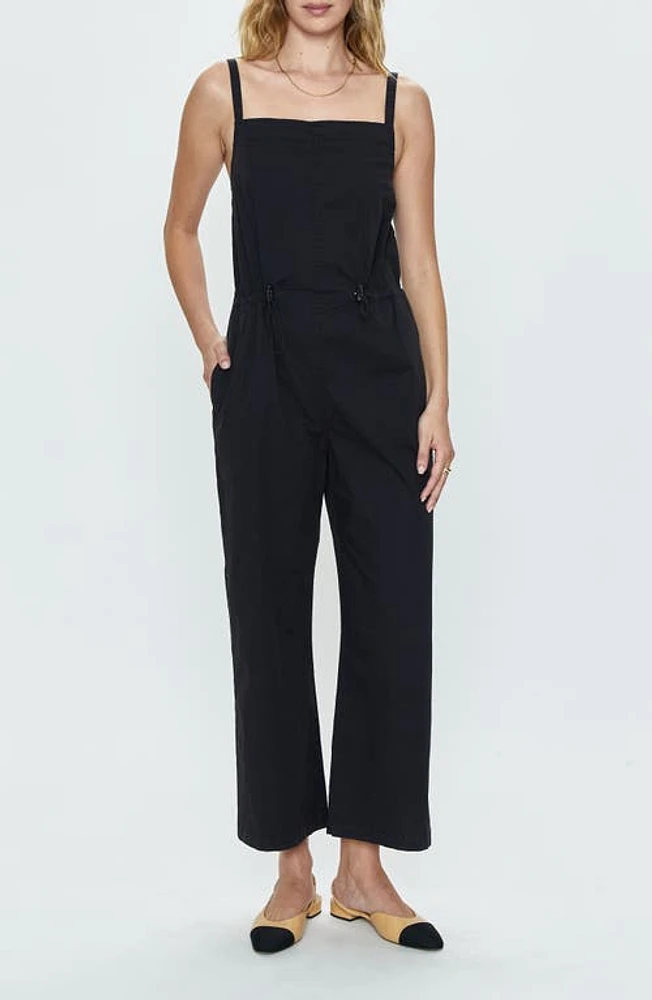 Pistola Adela Wide Leg Stretch Cotton Jumpsuit at Nordstrom,