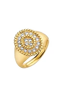 Kimai Prime Lab Created Diamond Cocktail Ring in Yellow Gold at Nordstrom, Size 7