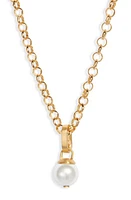 Dean Davidson Manhattan Pendant Necklace in Pearl/Gold at Nordstrom