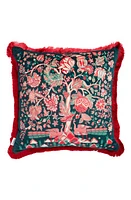 Liberty London Tree of Life Accent Pillow in Burgundy Multi at Nordstrom