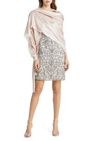 Nordstrom Shimmer Wrap in Pink Chintz at Nordstrom