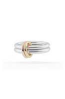 Spinelli Kilcollin Calliope Stack Ring Silver Gold at Nordstrom,