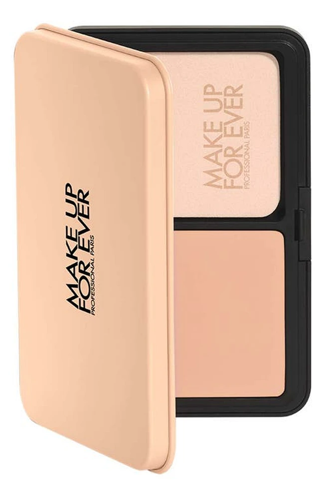 Make Up For Ever HD Skin Matte Velvet 24 Hour Blurring & Undetectable Powder Foundation in 1N06 Porcelain at Nordstrom