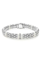 LAGOS White Caviar Diamond Station Bracelet at Nordstrom, Size 6