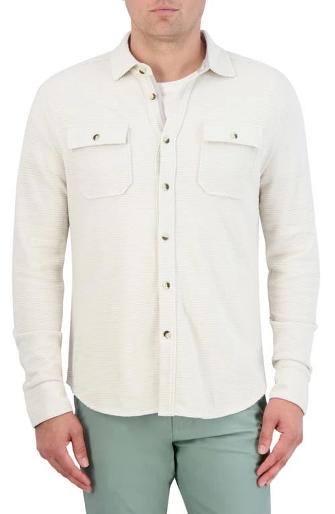 Robert Graham Brunner Knit Button-Up Shirt at Nordstrom,