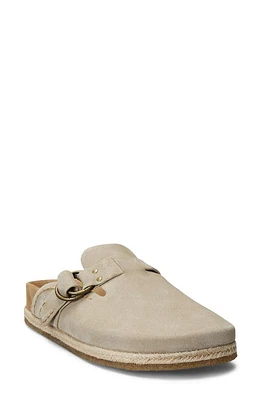 Polo Ralph Lauren Suede Clog Milkshake at Nordstrom,